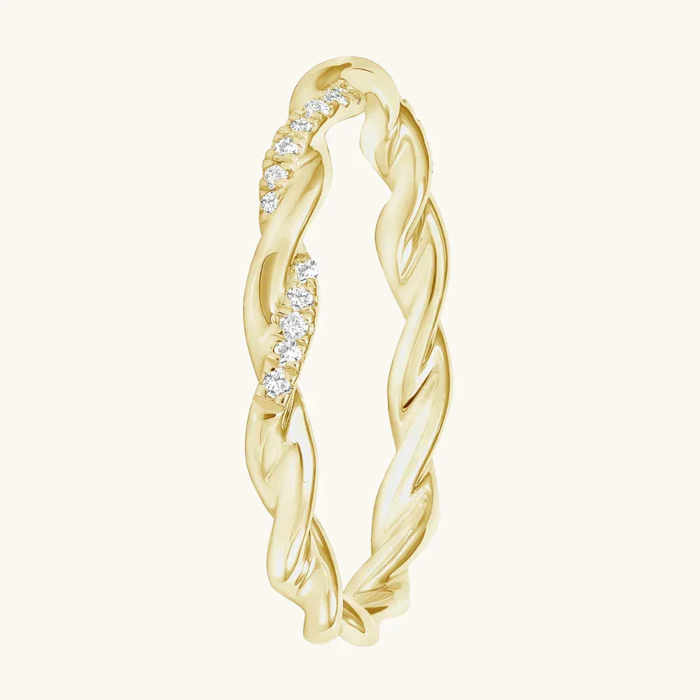 Leigh Diamond Twist Band