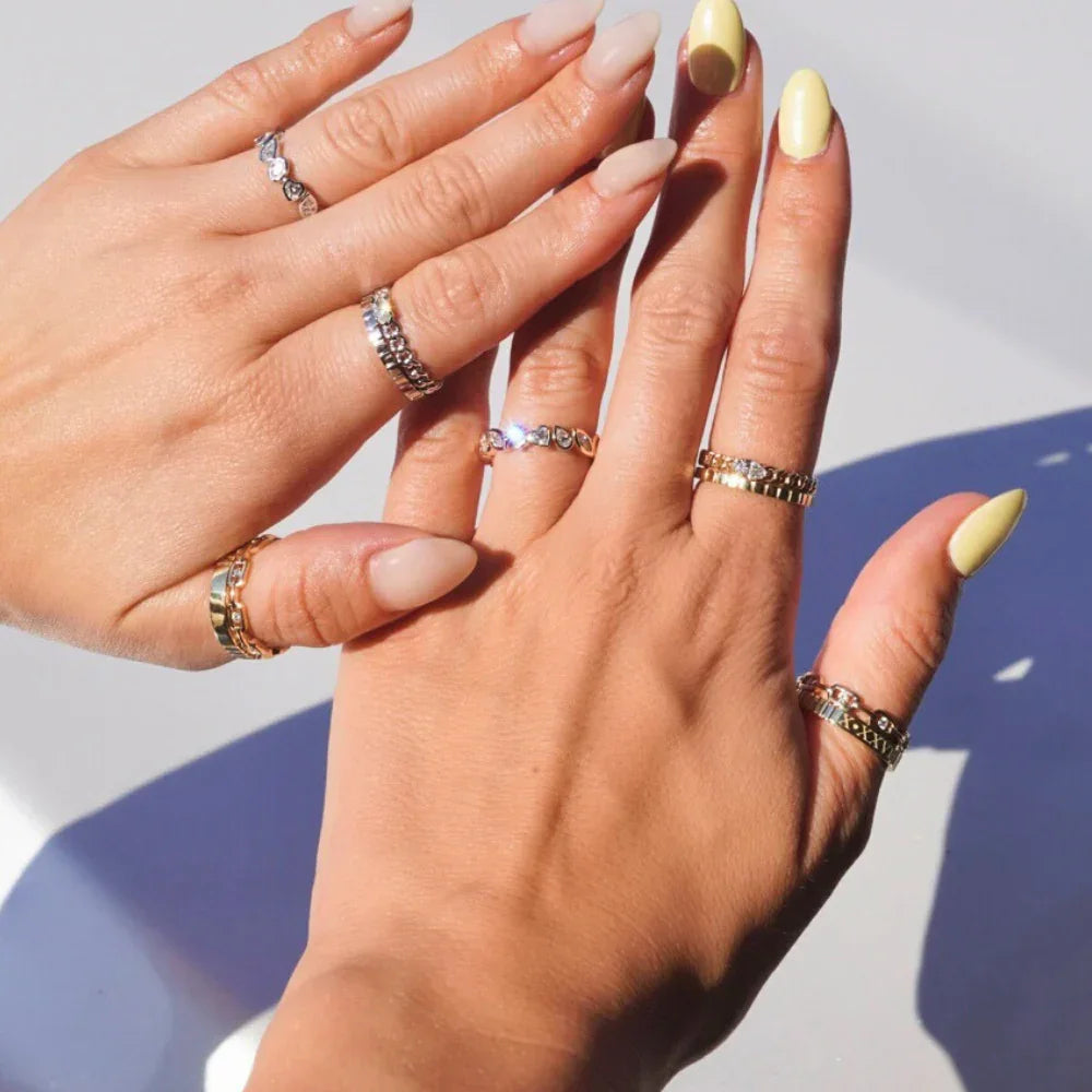 Paige Diamond Chain Ring