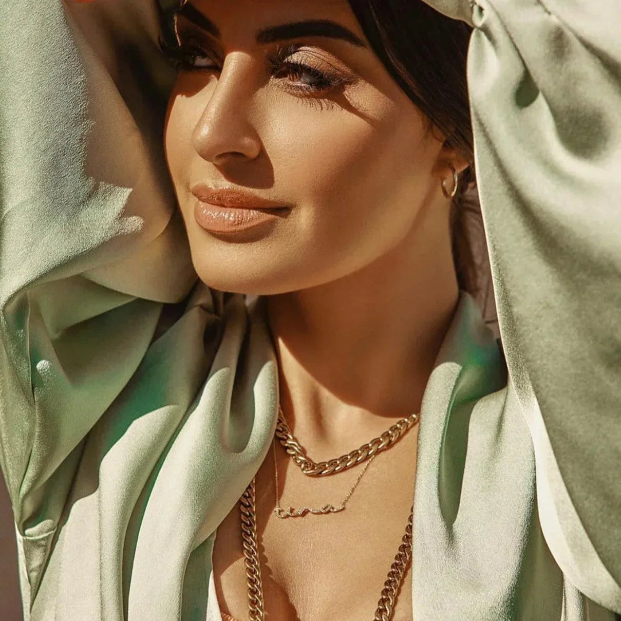 Cursive Diamond Name Necklace