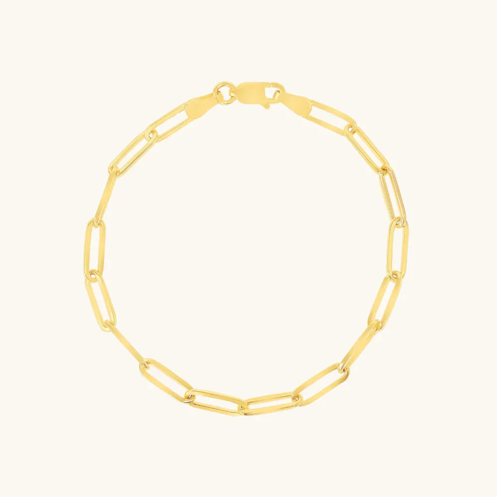 Jenna Paperclip Chain Bracelet