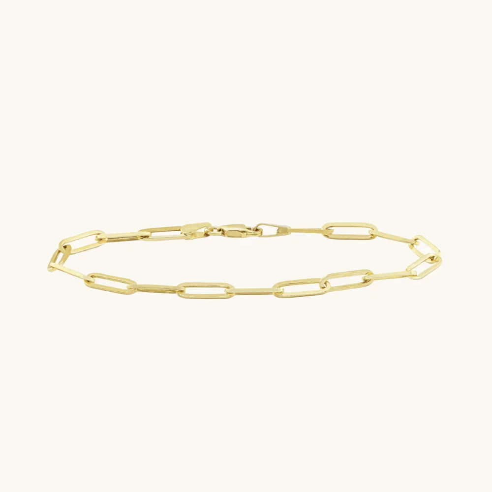 Jenna Paperclip Chain Bracelet