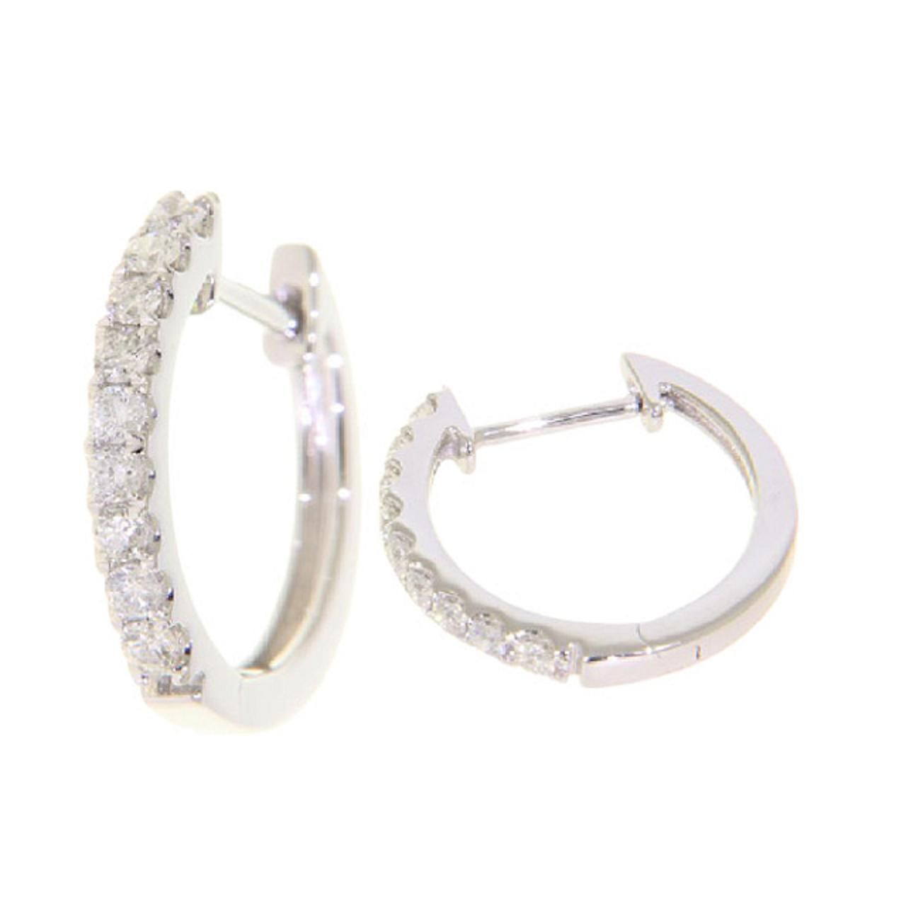 White Gold Earring