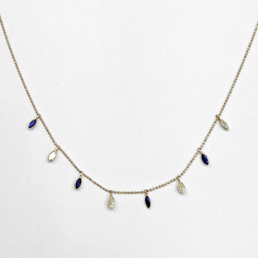 Marquise Drop Necklace