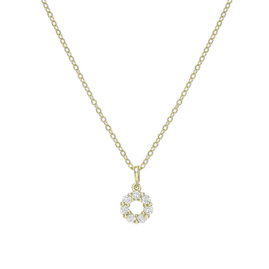 Diamond Wreath Pendant Necklace